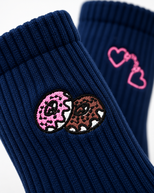 Handschellen / Donut - Socken