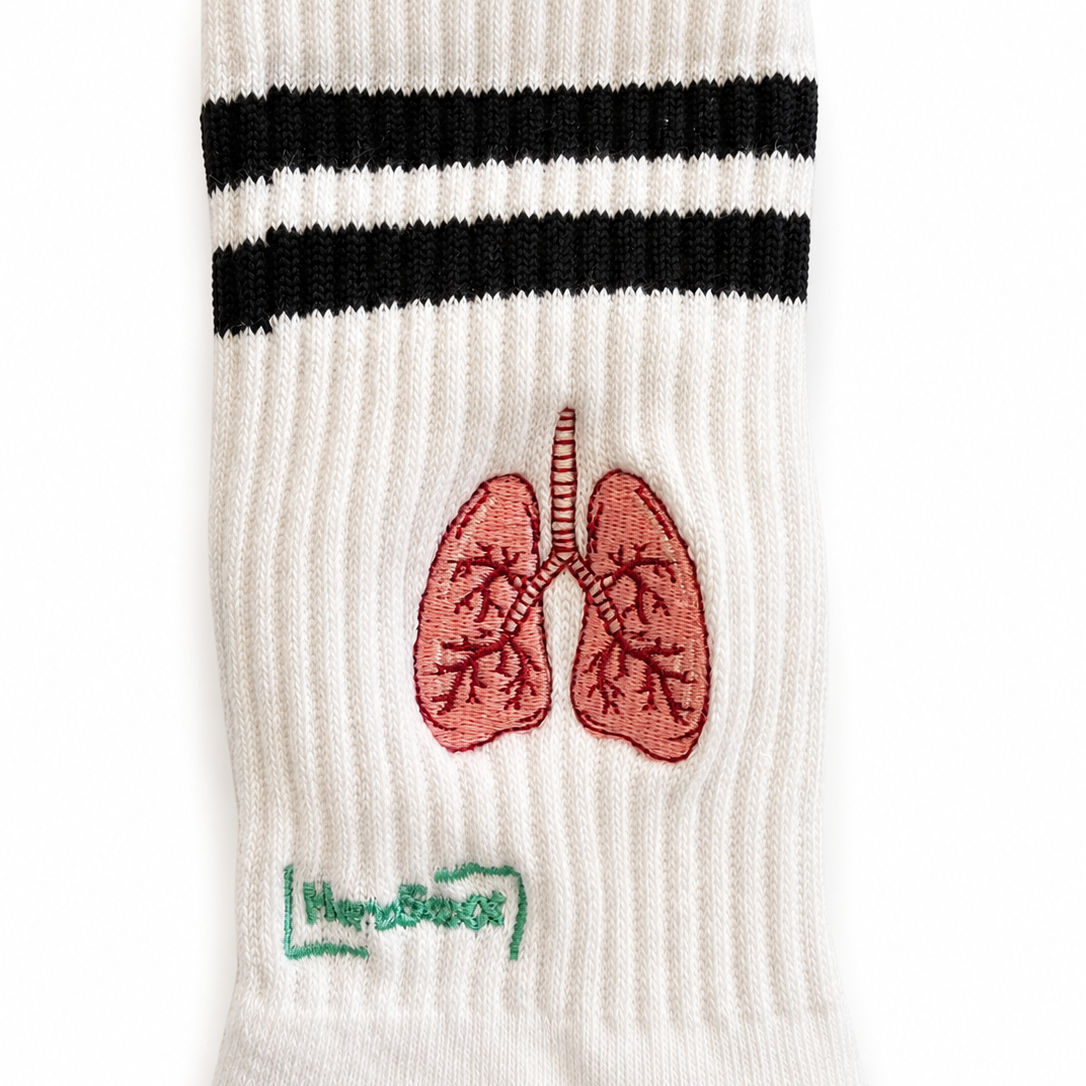 Lungenflügel - Socken