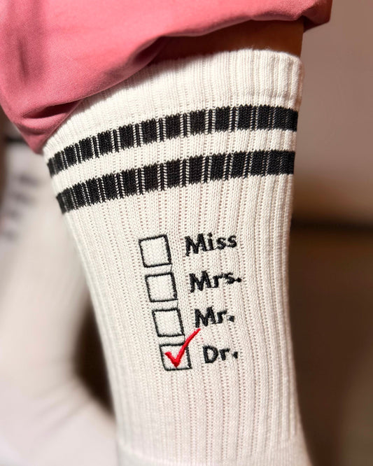 Miss Mrs. Mr. Dr. - Socken