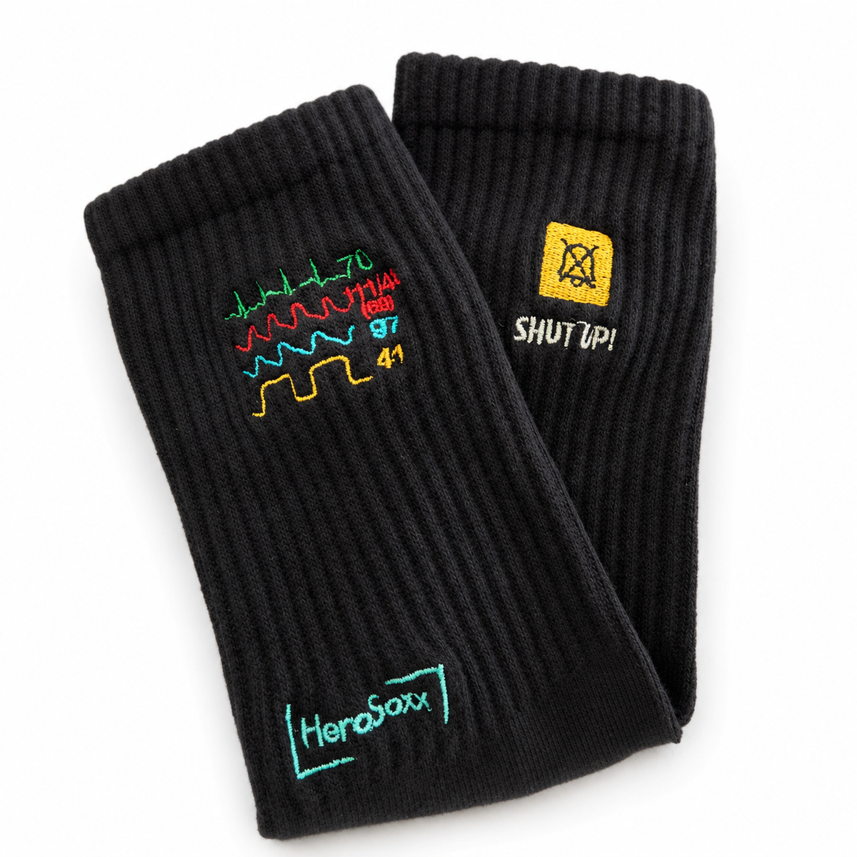 Monitoring Black Edition- Socken