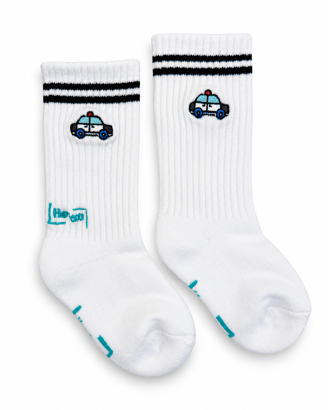 Polizeiauto - Baby/Kleinkind Socken