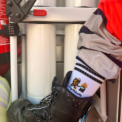 Angriffslustig Feuerwehr - Socken