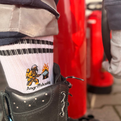 Angriffslustig Feuerwehr - Socken