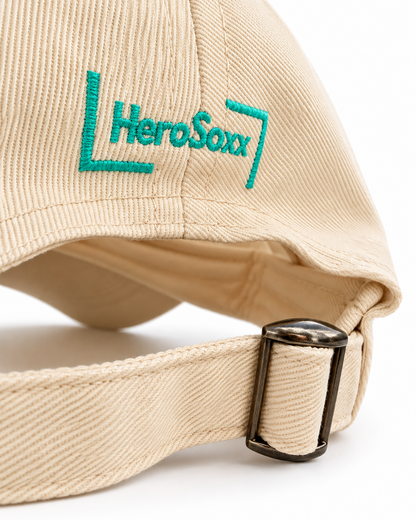 Anatomisches Herz - Cap - beige