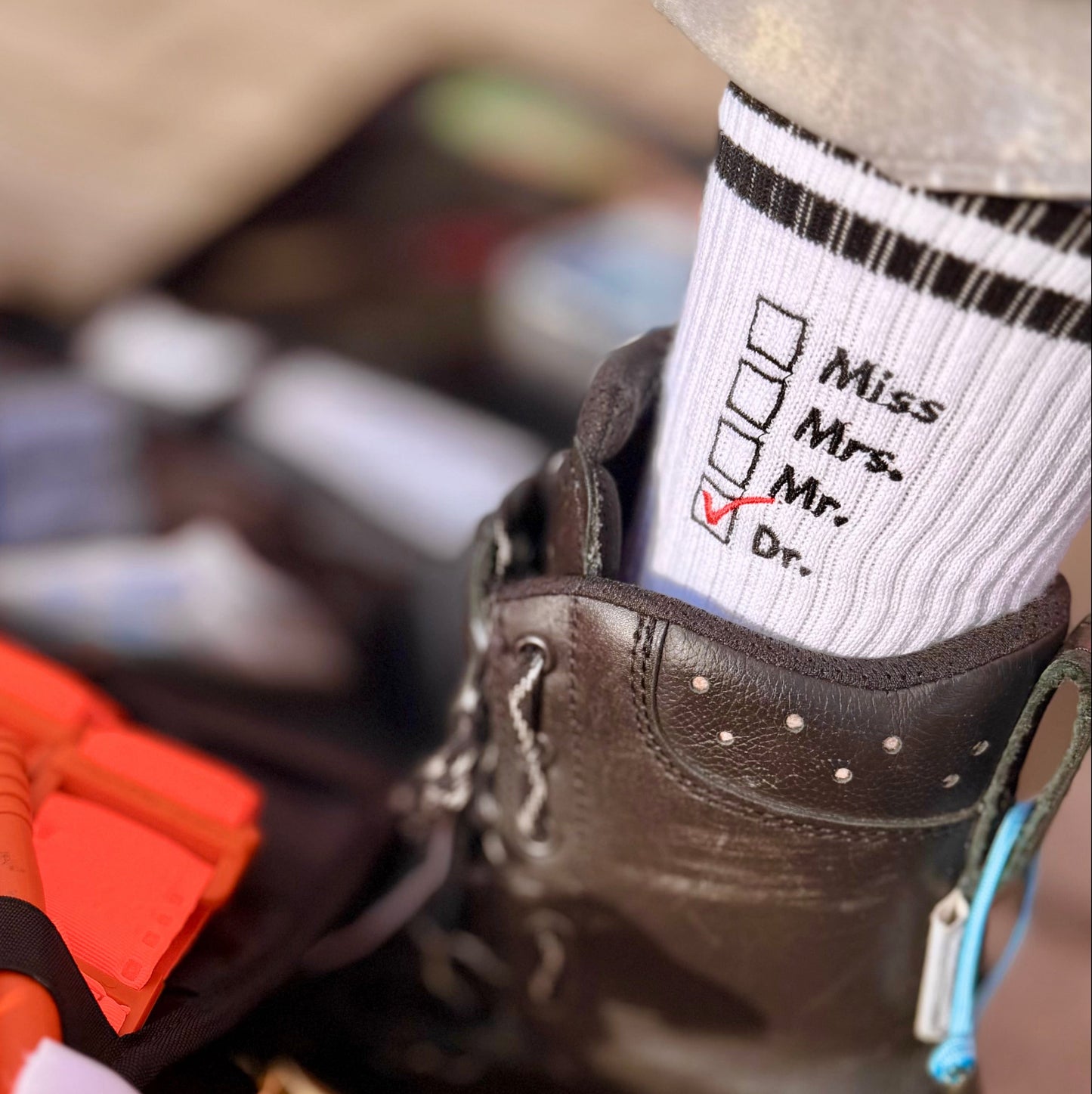 Miss Mrs. Mr. Dr. - Socken