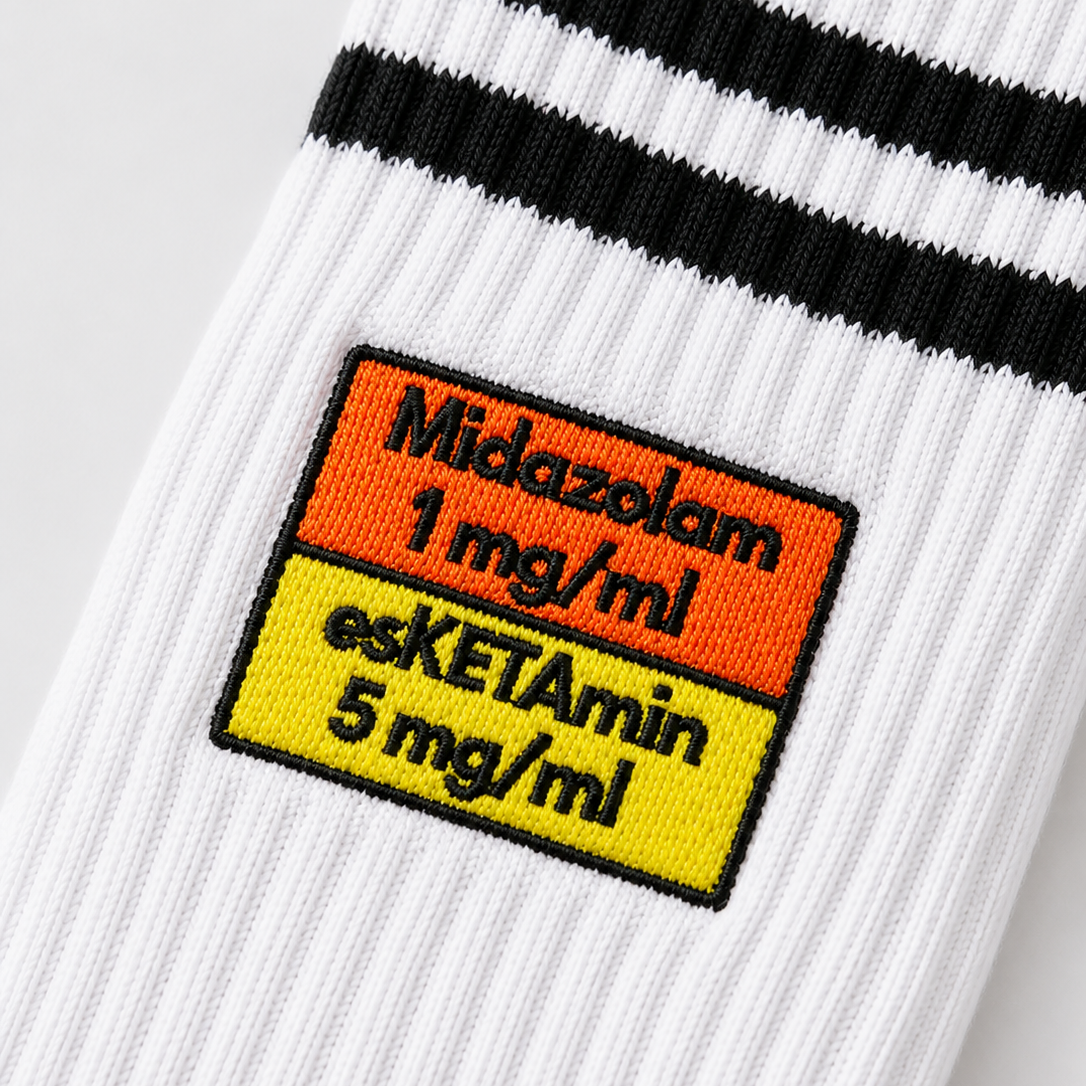 Midazolam Esketamin - Socken