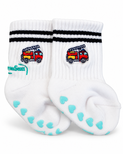 Feuerwehrauto - Baby/Kleinkind Socken