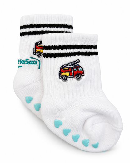 Feuerwehrauto - Baby/Kleinkind Socken