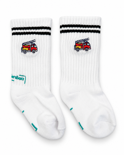 Feuerwehrauto - Baby/Kleinkind Socken
