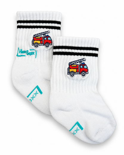Feuerwehrauto - Baby/Kleinkind Socken