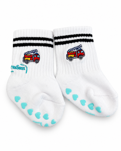 Feuerwehrauto - Baby/Kleinkind Socken
