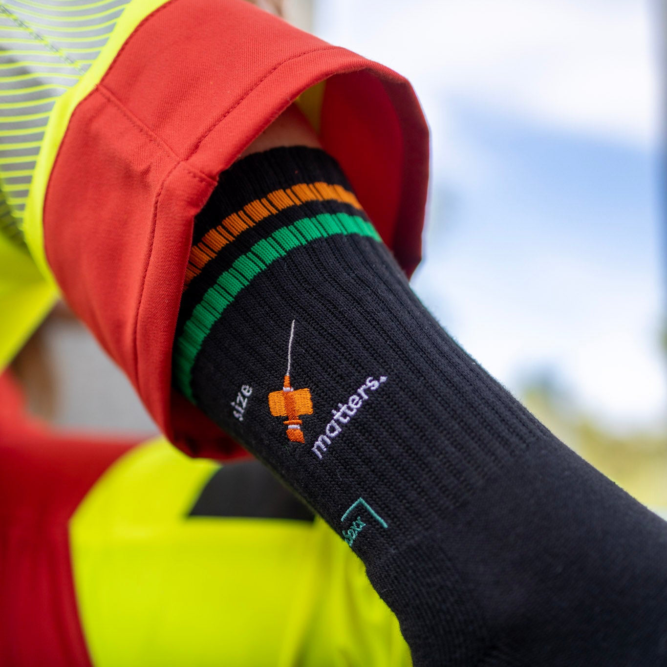 Size Matters Black Edition - Socken