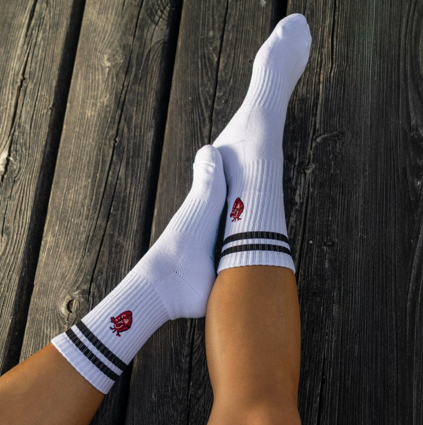 Anatomisches Herz - Socken