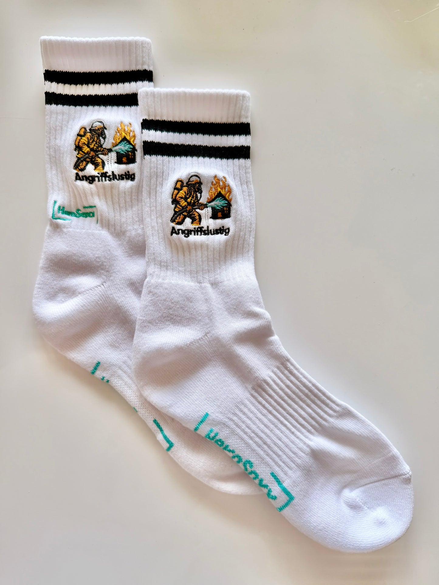 Angriffslustig Feuerwehr - Socken