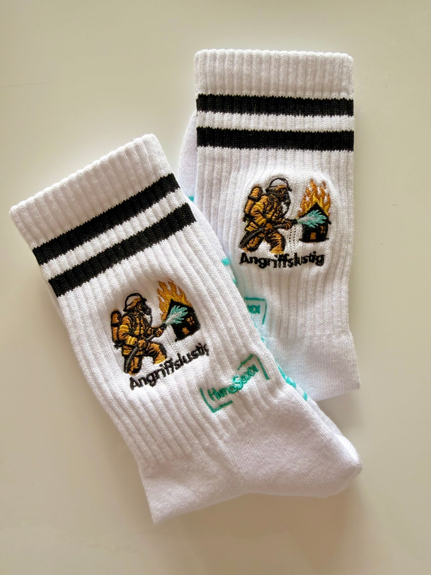 Angriffslustig Feuerwehr - Socken