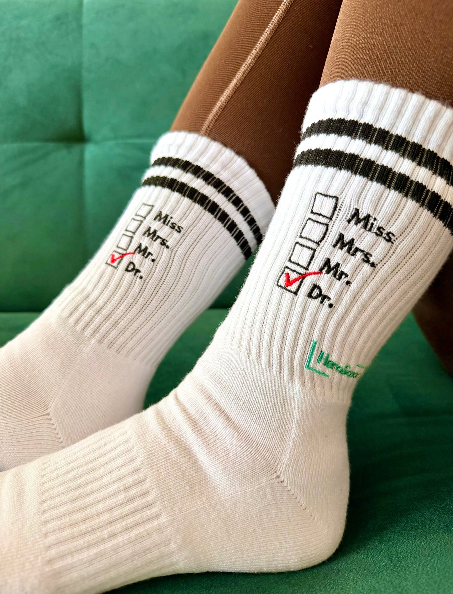 Miss Mrs. Mr. Dr. - Socken