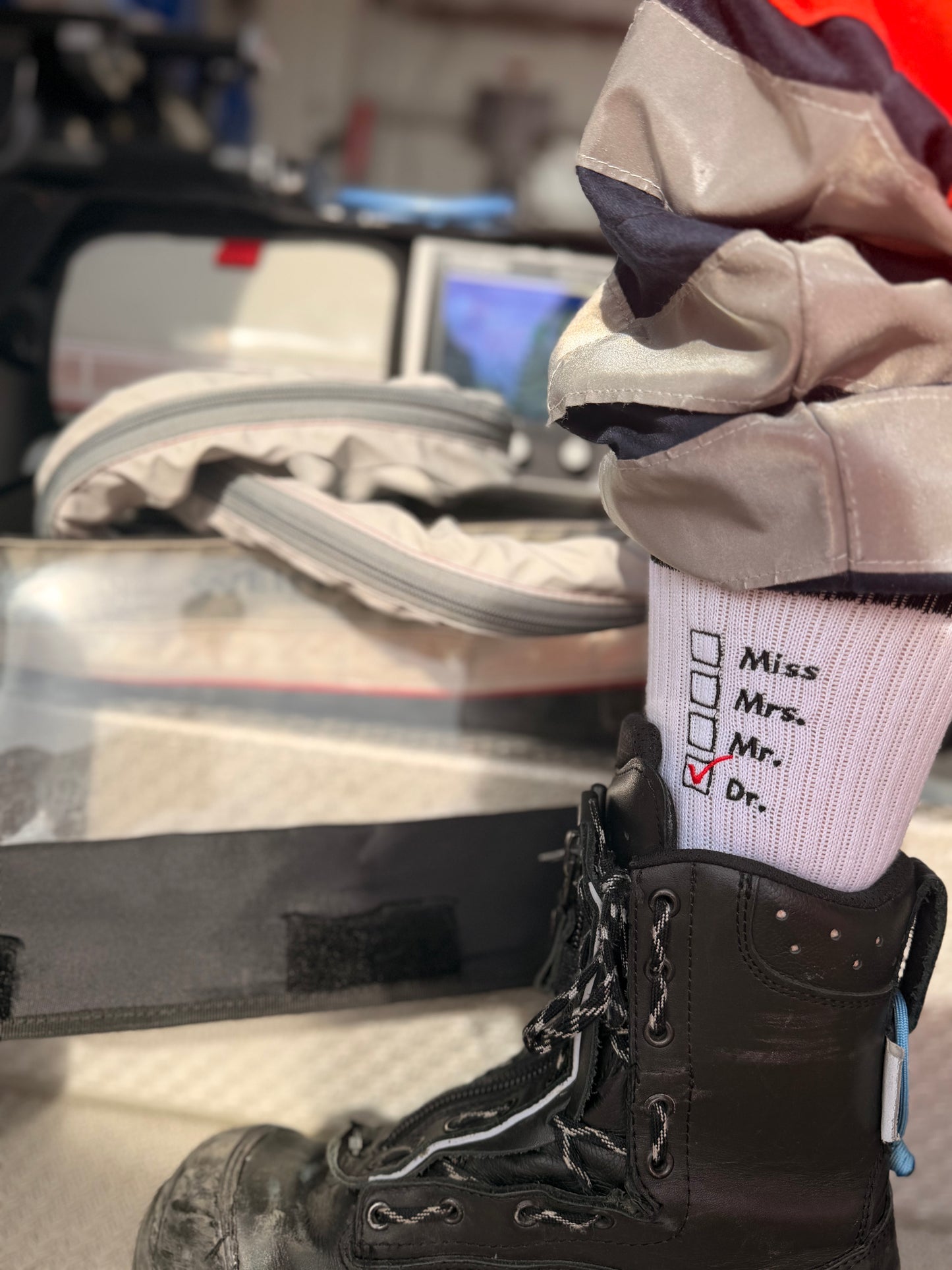 Miss Mrs. Mr. Dr. - Socken