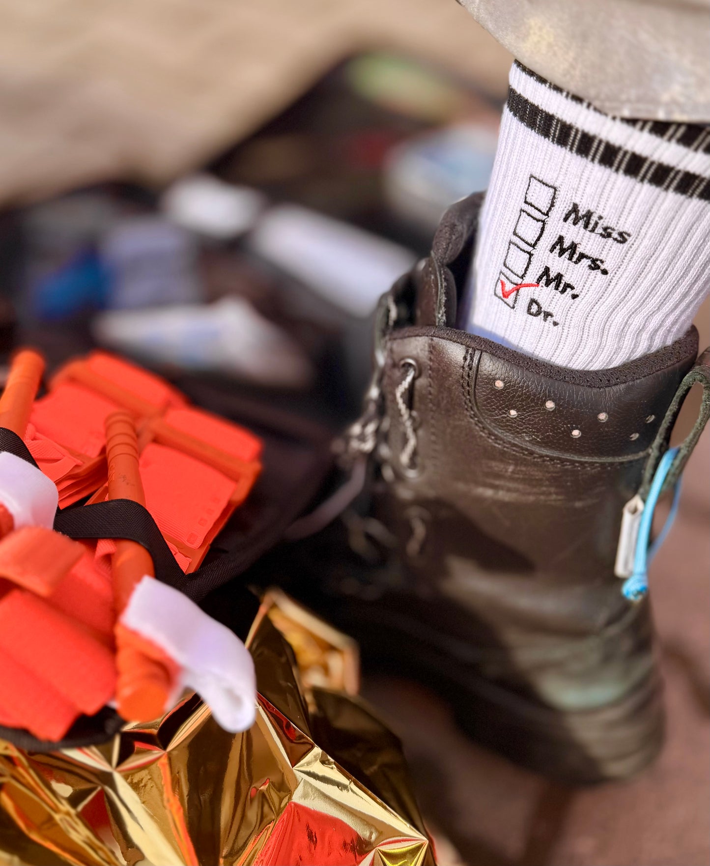 Miss Mrs. Mr. Dr. - Socken