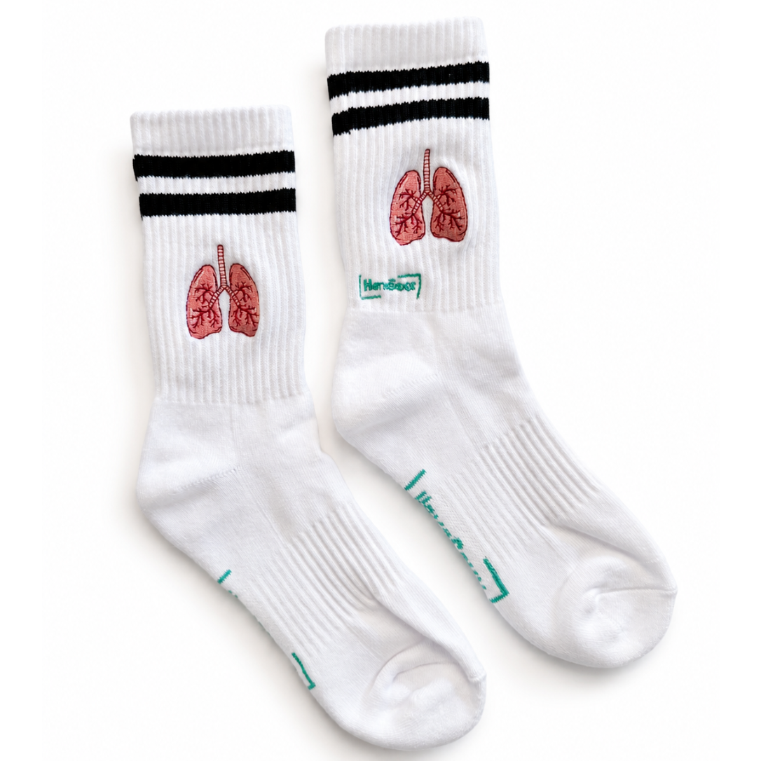 Lungenflügel - Socken