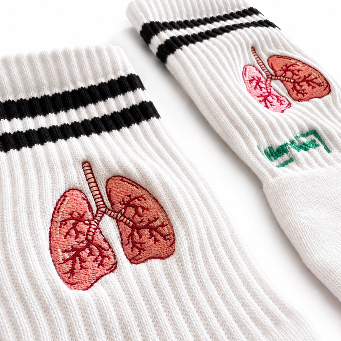 Lungenflügel - Socken
