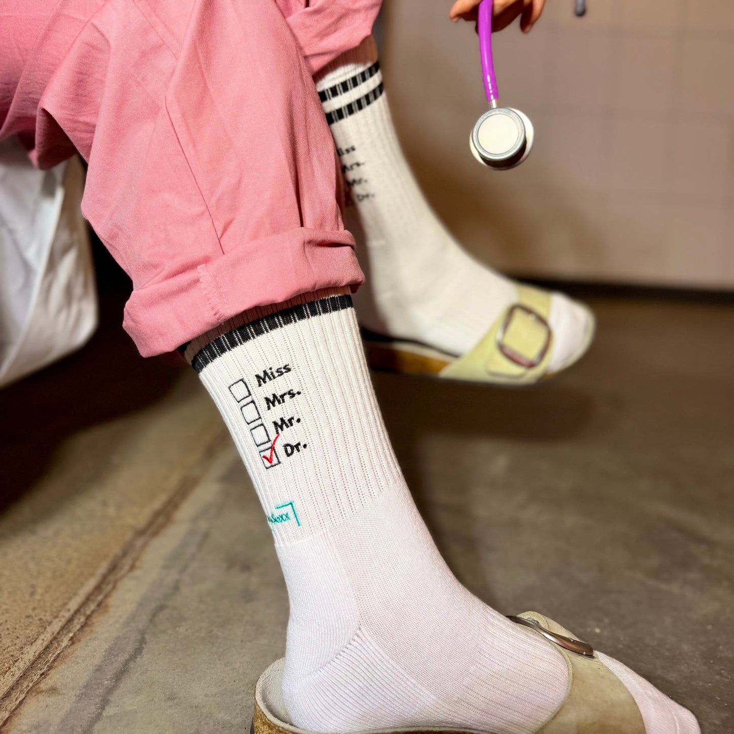 Miss Mrs. Mr. Dr. - Socken