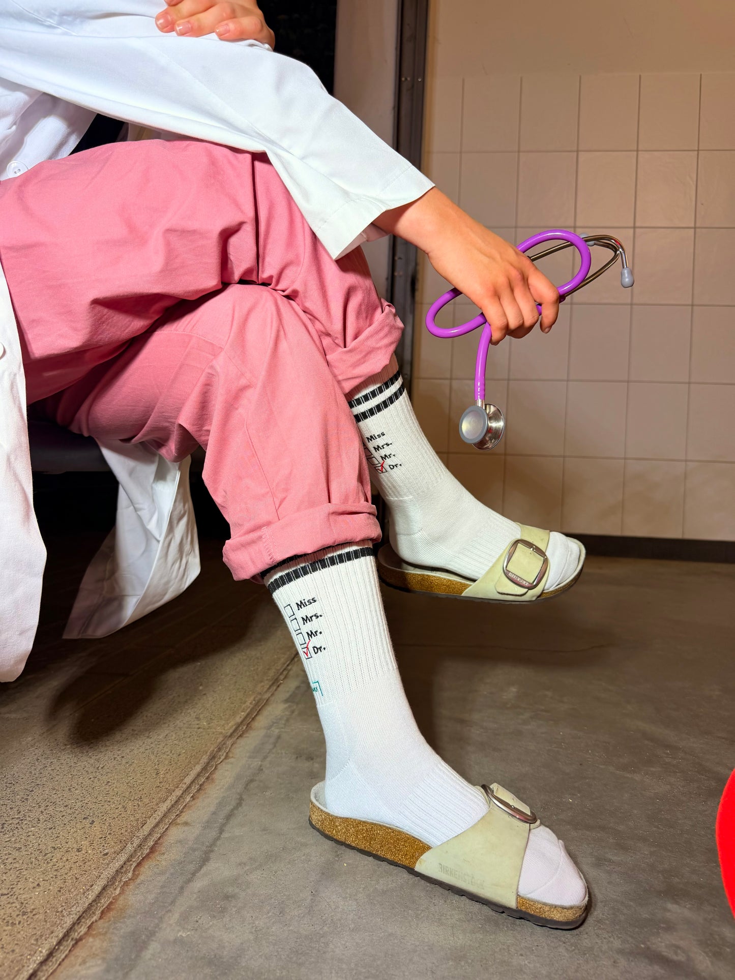 Miss Mrs. Mr. Dr. - Socken