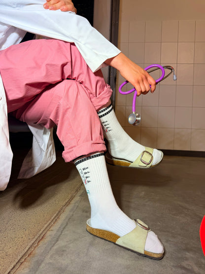 Miss Mrs. Mr. Dr. - Socken