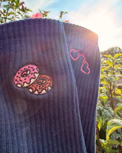 Handschellen / Donut - Socken