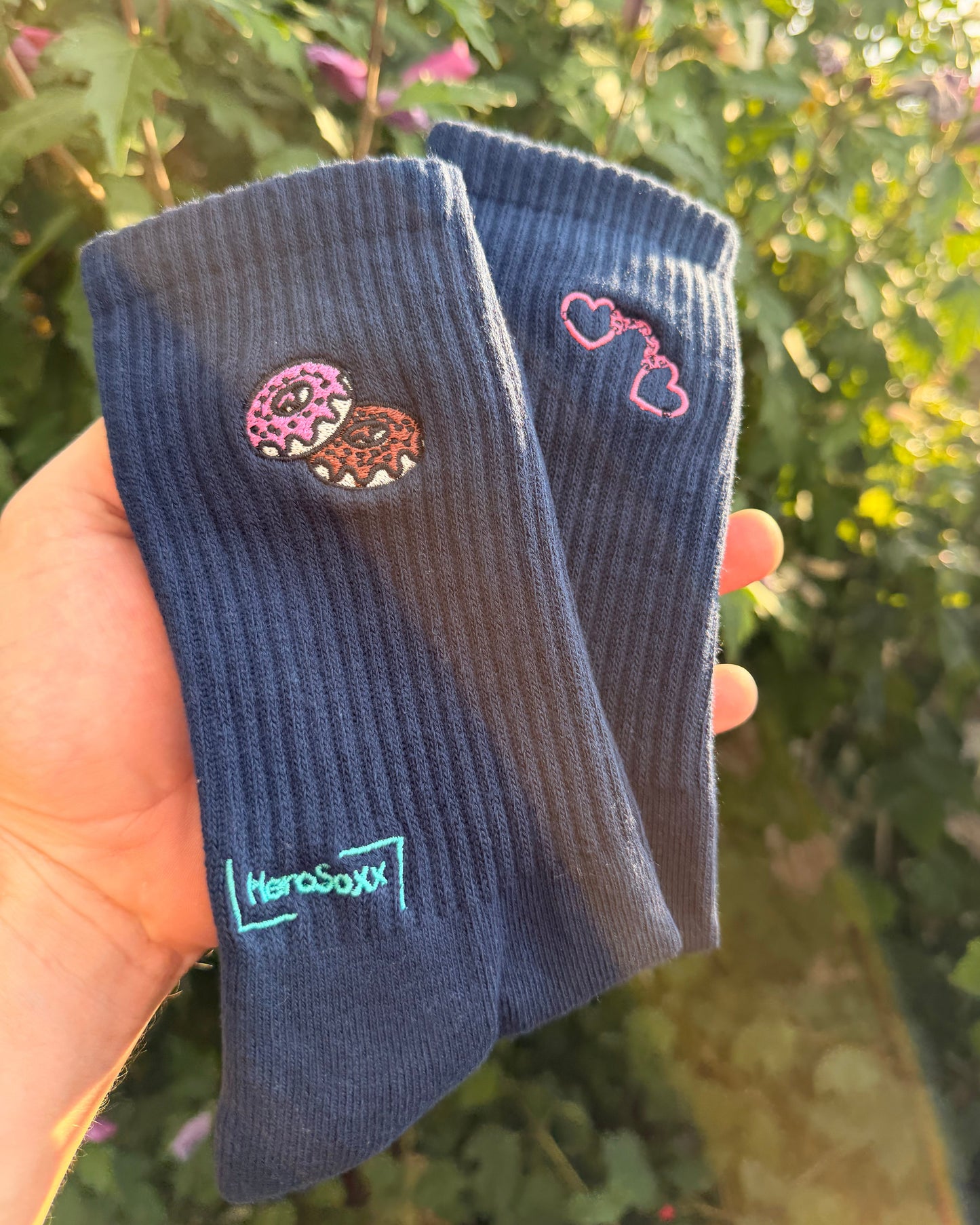 Handschellen / Donut - Socken