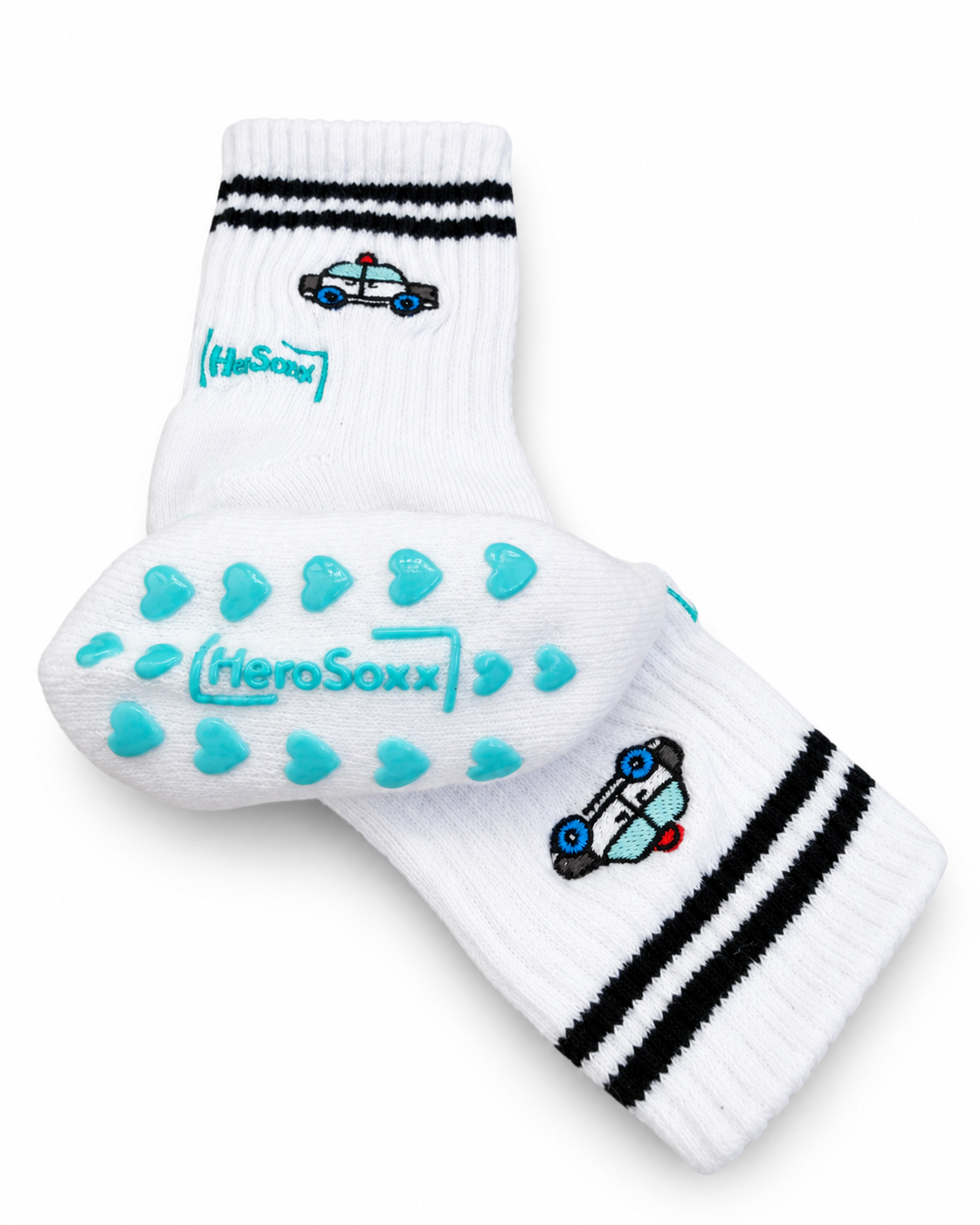 Polizeiauto - Baby/Kleinkind Socken