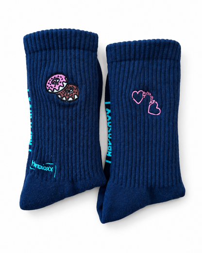 Handschellen / Donut - Socken