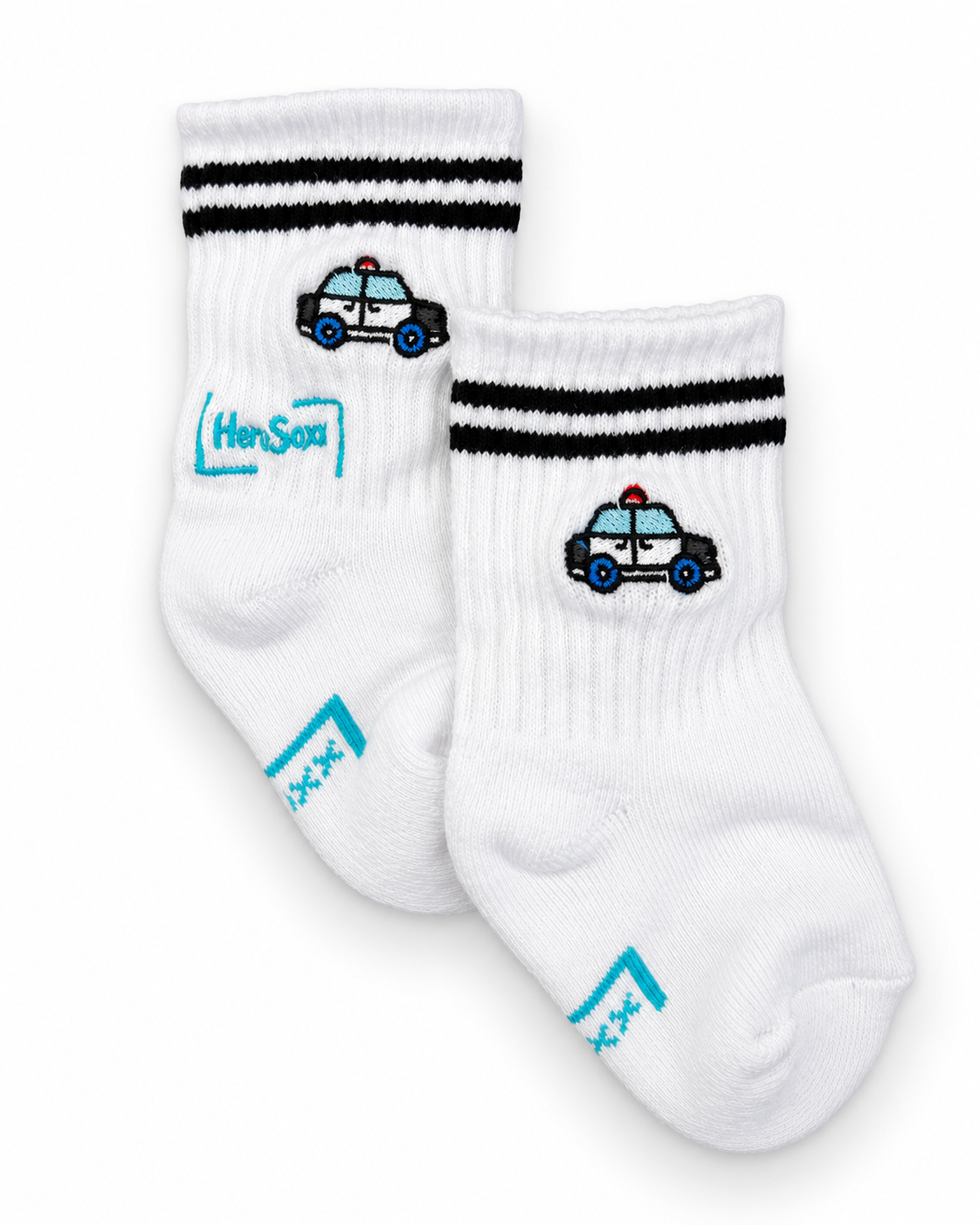 Polizeiauto - Baby/Kleinkind Socken