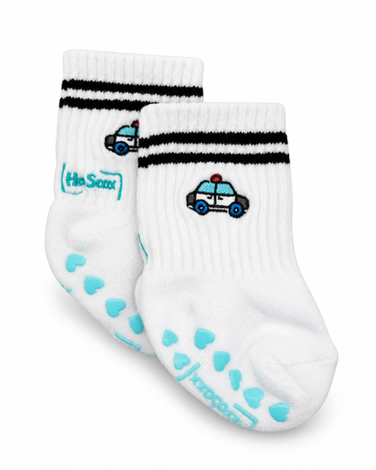 Polizeiauto - Baby/Kleinkind Socken