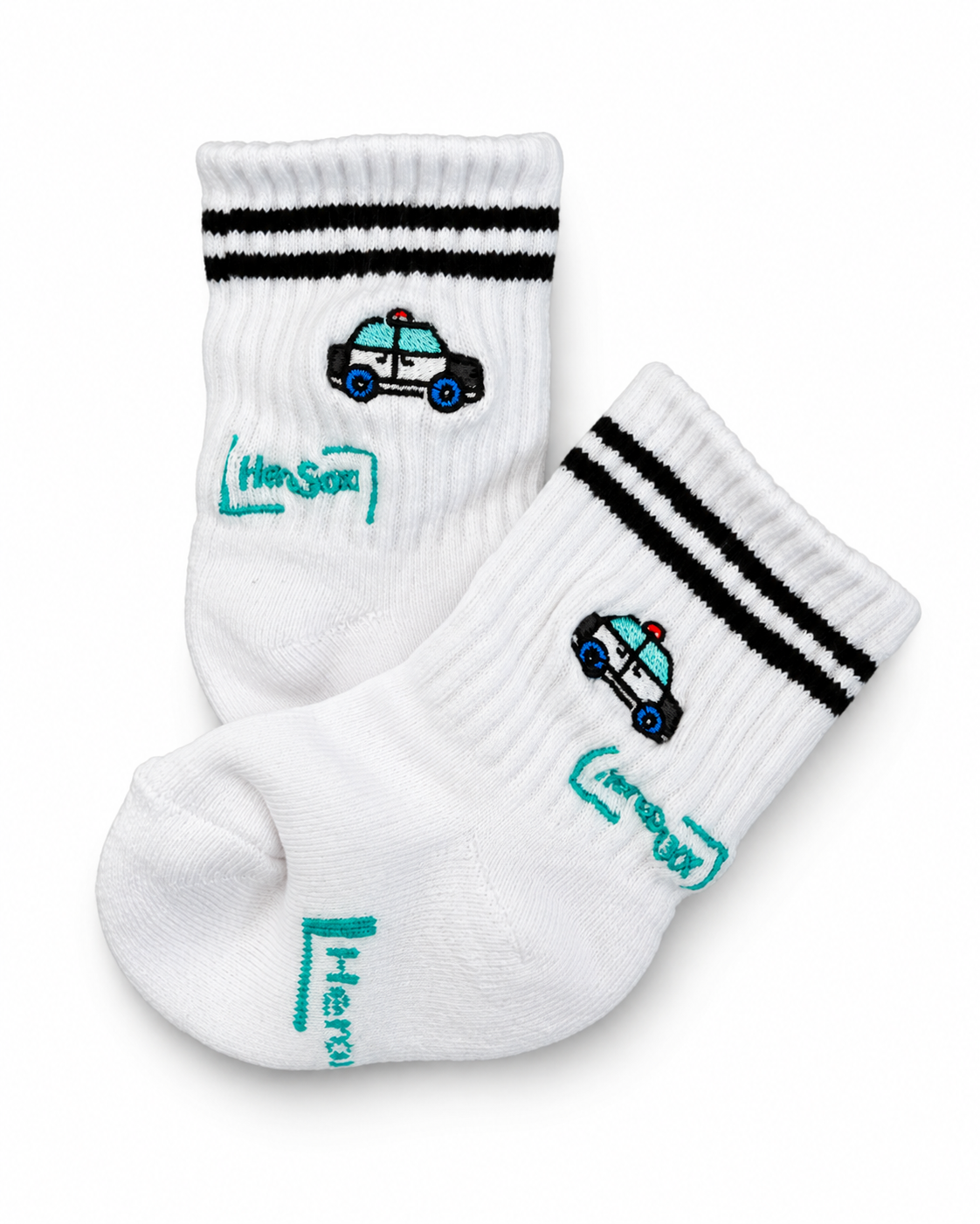 Polizeiauto - Baby/Kleinkind Socken