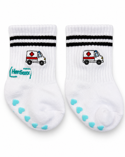 Rettungswagen - Baby/Kleinkind Socken