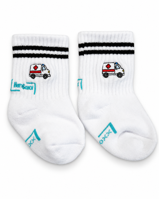 Rettungswagen - Baby/Kleinkind Socken