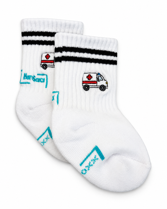 Rettungswagen - Baby/Kleinkind Socken