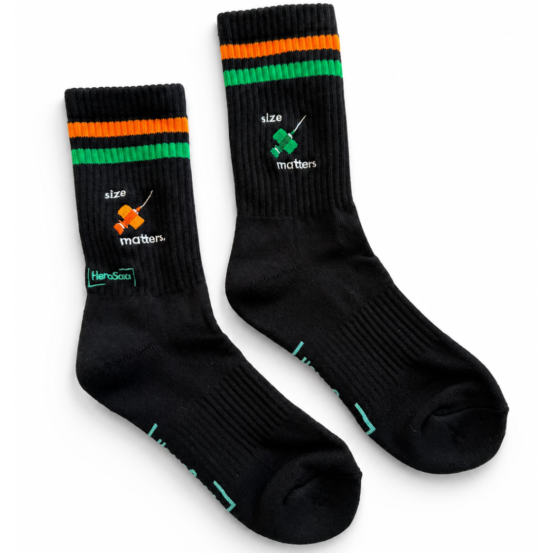 Size Matters Black Edition - Socken