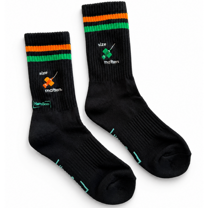 Size Matters Black Edition - Socken