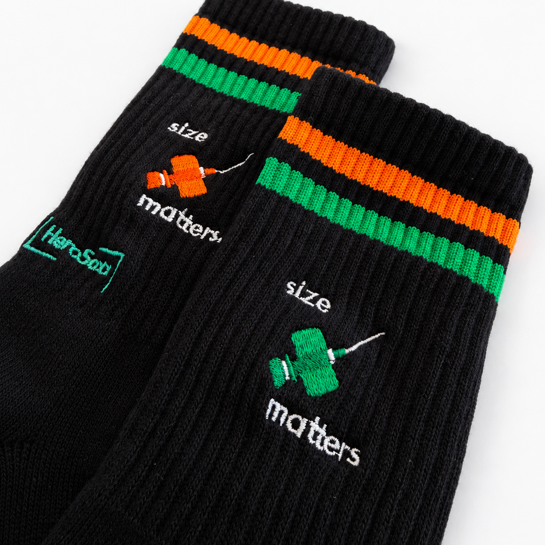 Size Matters Black Edition - Socken